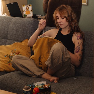 Вышиваем с Аней