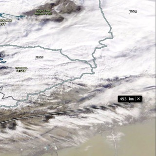 Наблюдение за ОСТИ по Центральной Азии